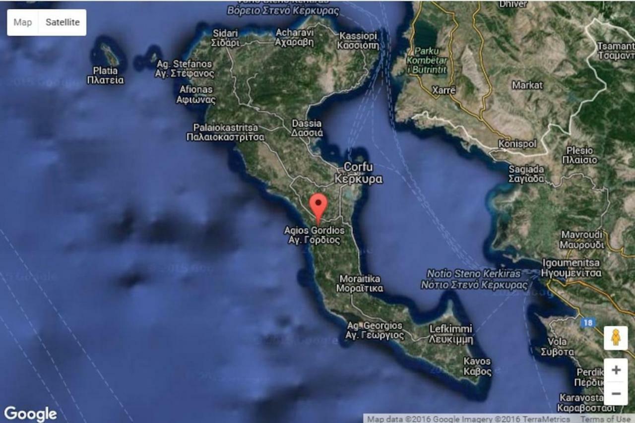 Corfu Quality Suite, Tranquility, Mountain & Sea Views Agios Gordios  Dış mekan fotoğraf